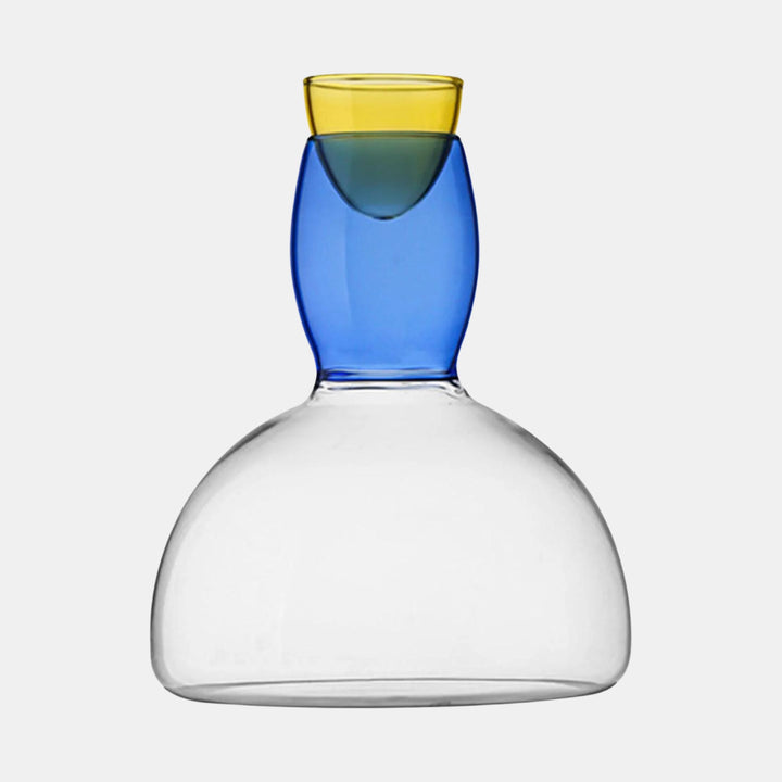 Clancy Glass Carafe 1500ml - Blue