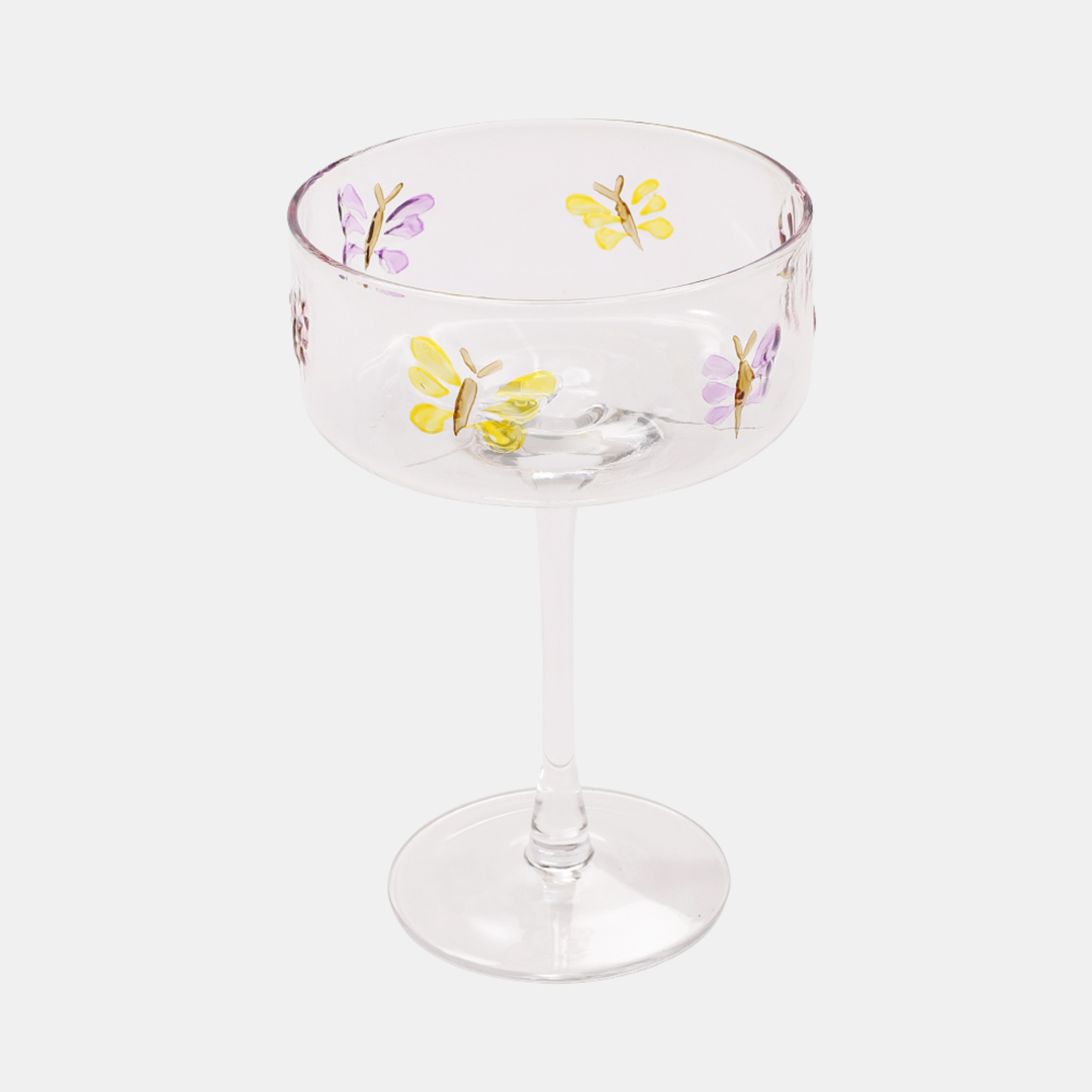 Garcia | Aquin Cocktail Glass - Butterfly | Shut the Front Door