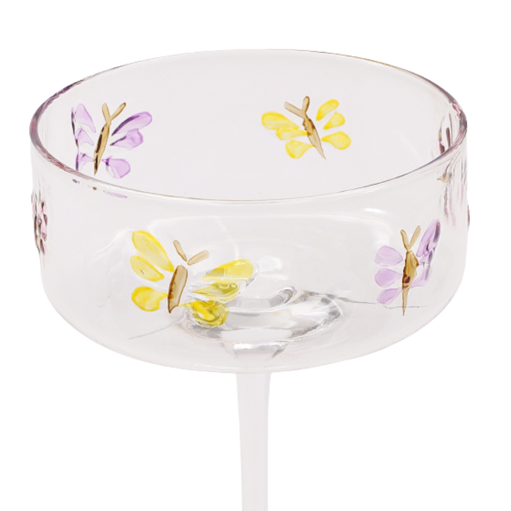 Garcia | Aquin Cocktail Glass - Butterfly | Shut the Front Door