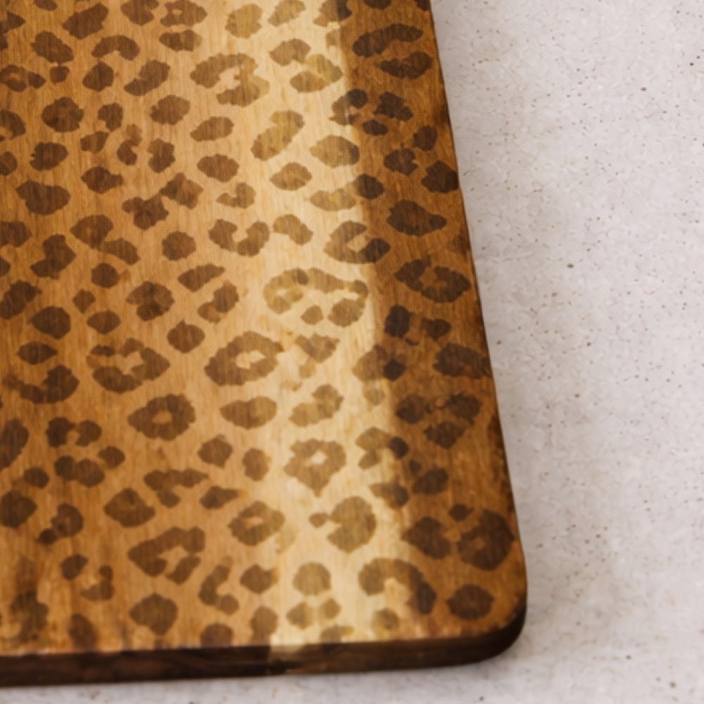Garcia | Wooden Animal Print Board - Medium Rect | Shut the Front Door