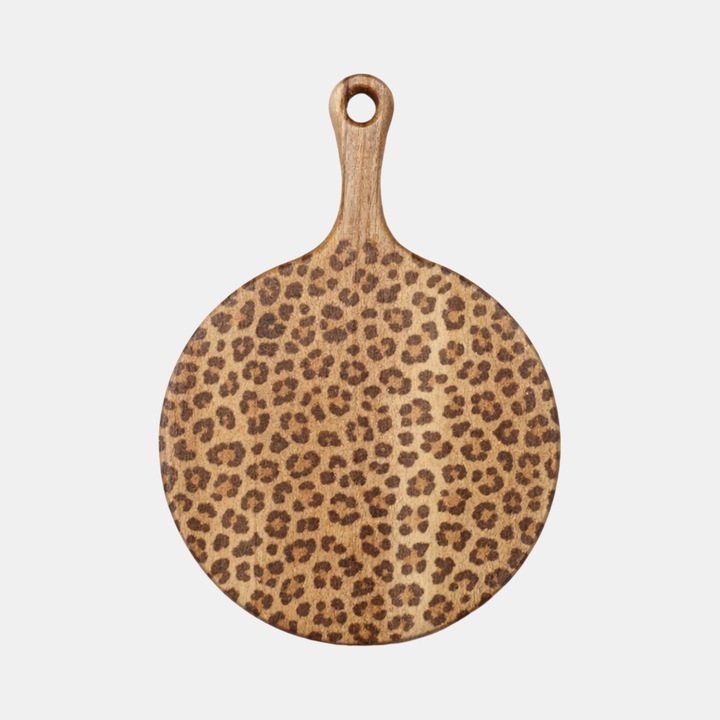 Garcia | Wooden Animal Print Board - Round | Shut the Front Door