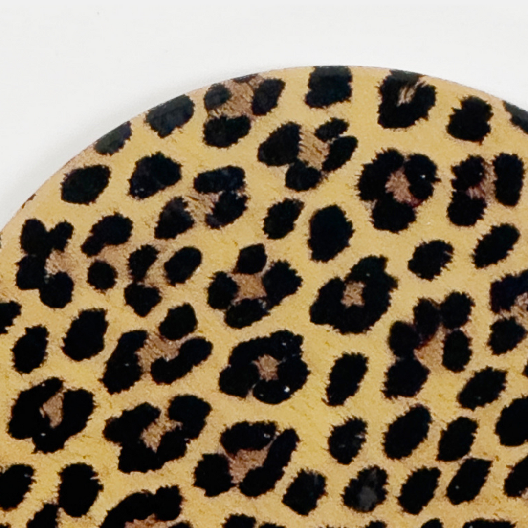 Garcia | Ashton Ceramic Coasters - Leopard Print S4 | Shut the Front Door