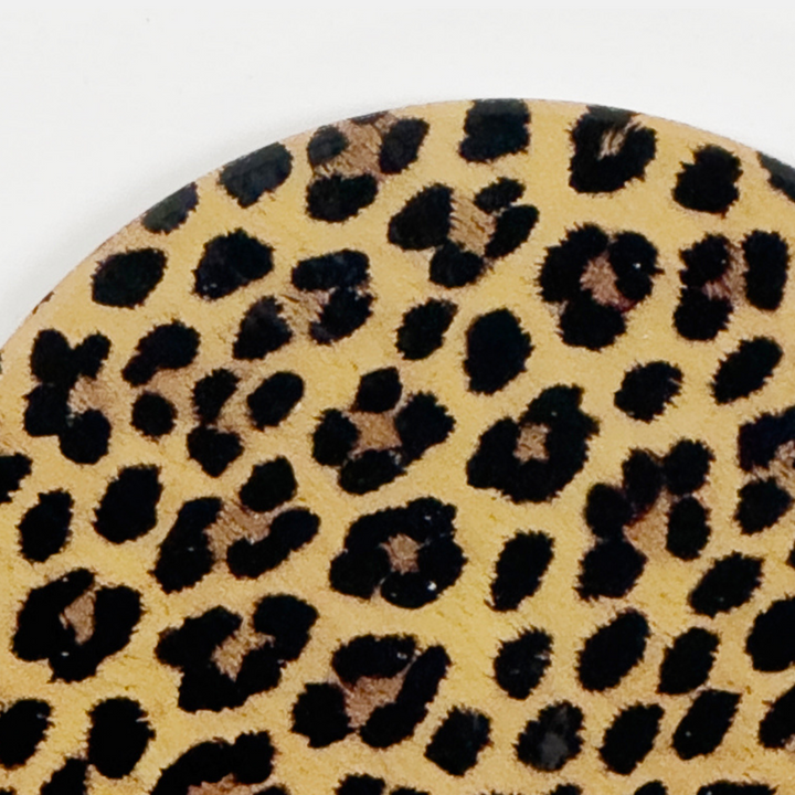 Garcia | Ashton Ceramic Coasters - Leopard Print S4 | Shut the Front Door