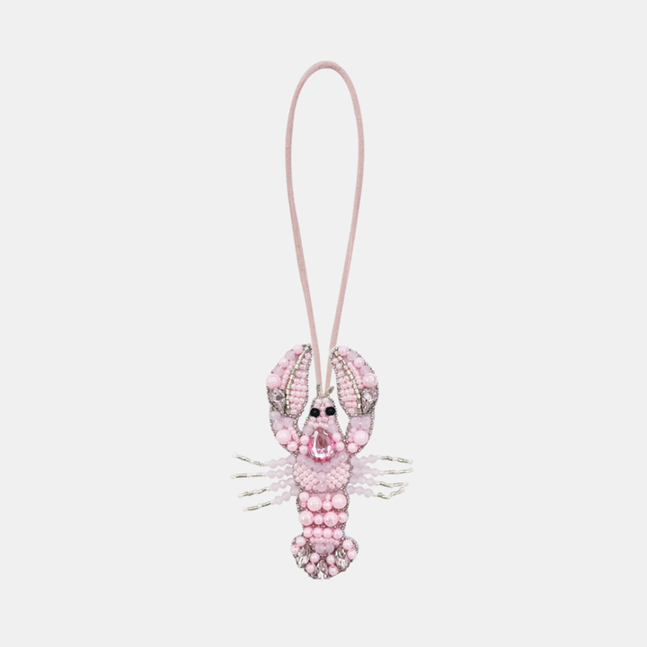 Hanging Pink Lobster Decoration