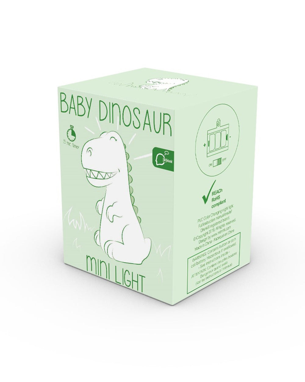 Stellar Haus | Baby Dinosaur Mini Light | Shut the Front Door