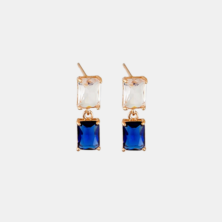 Tiger Tree | Earring Crystal Clara - Blue | Shut the Front Door