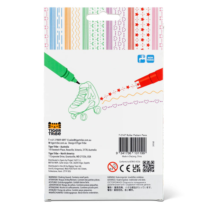Tiger Tribe | Roller Pattern Pens | Shut the Front Door