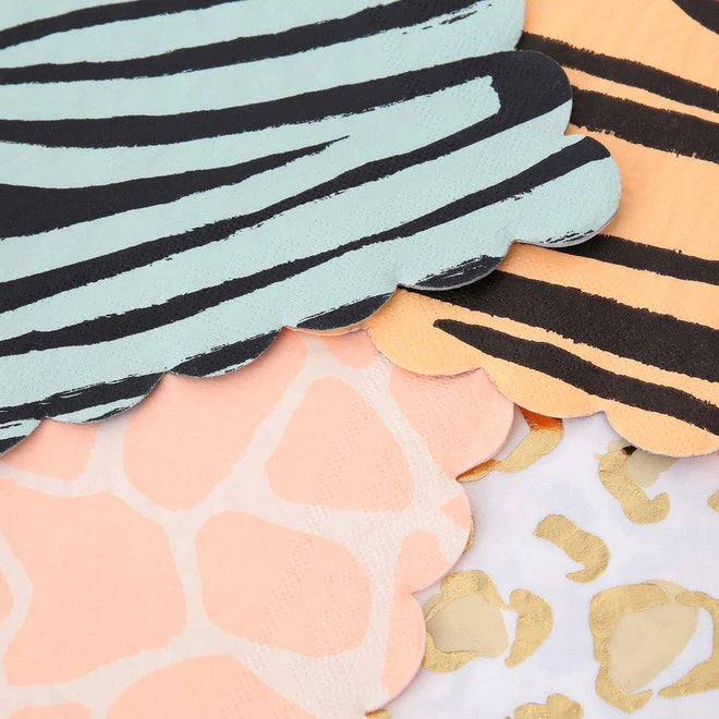 Meri Meri | Safari Animal Print Napkins | Shut the Front Door