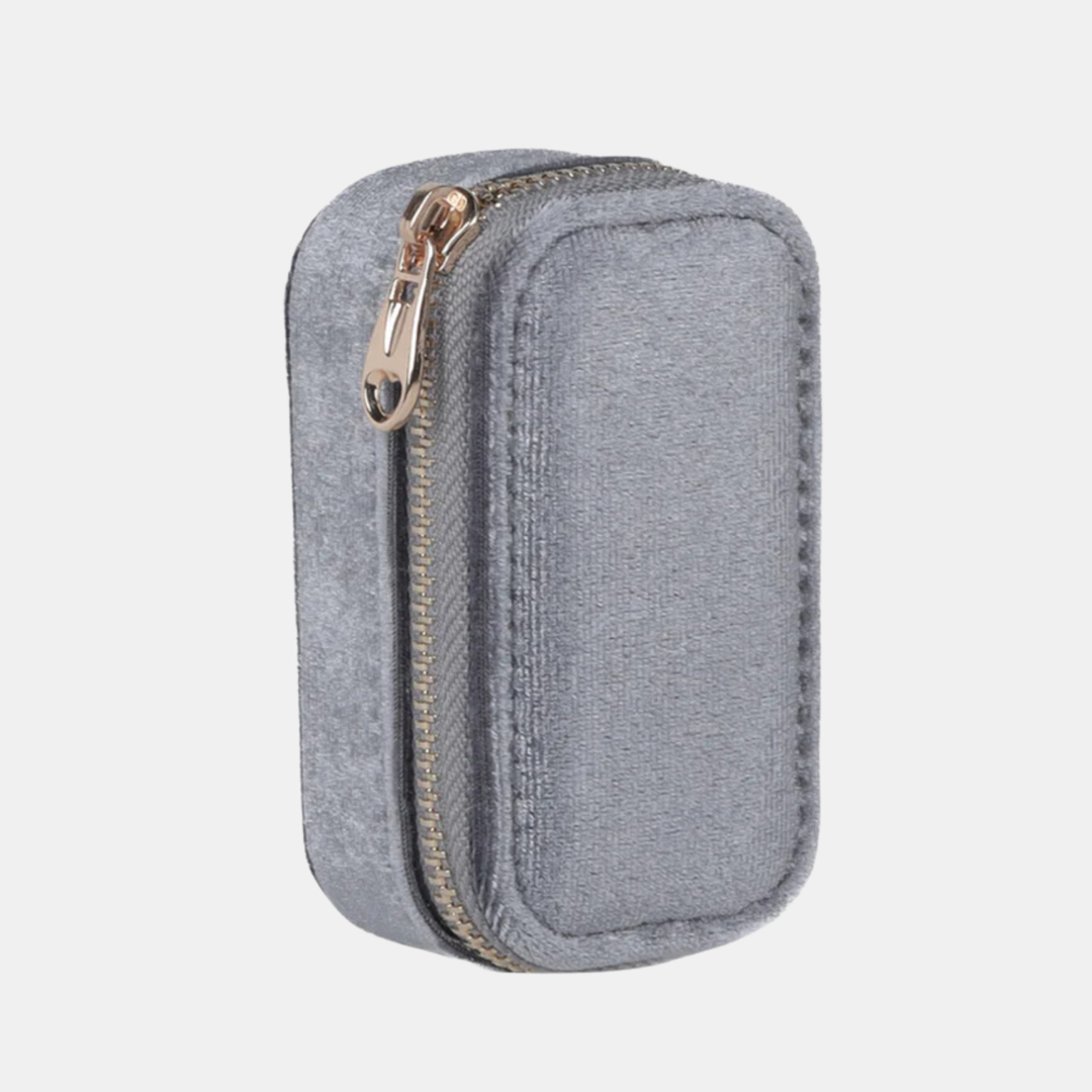 Antigone | Aria Rectangle Jewellery Box - Grey | Shut the Front Door