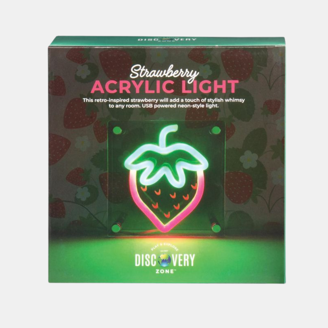 Discovery Zone | Acrylic Light - Strawberry | Shut the Front Door