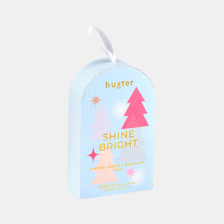 Huxter | Hanging Soap Dome R'Berry Xmas Sparkles -Pale Blue | Shut the Front Door