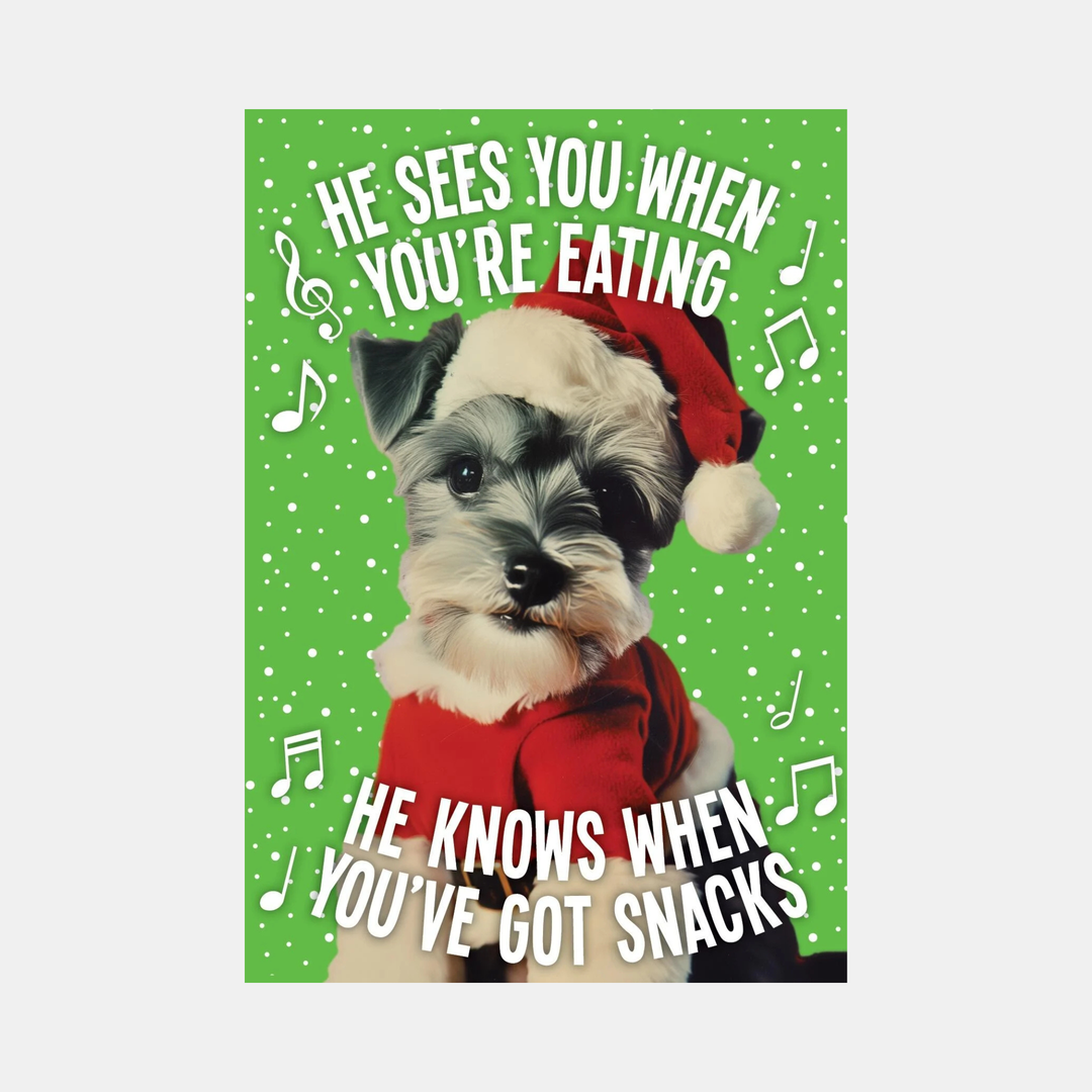 Kiss Me Kwik | Christmas Card Christmas Snacks | Shut the Front Door