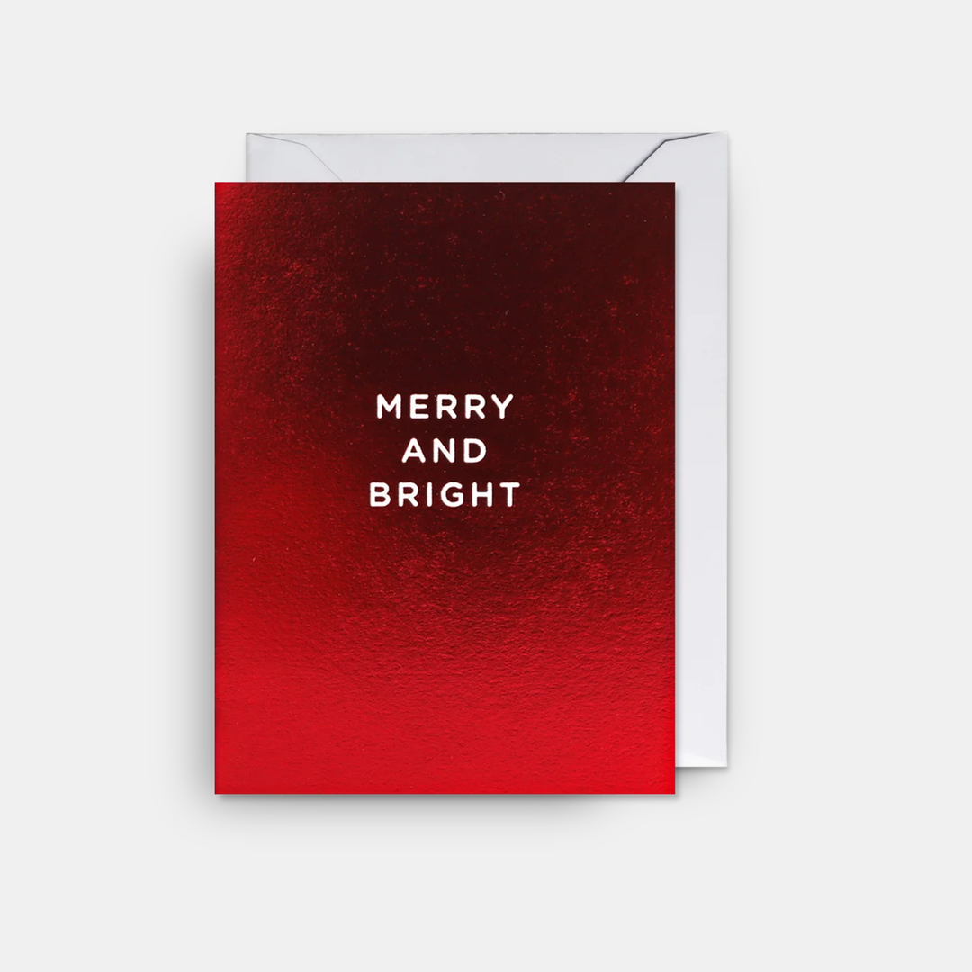 Lagom | Christmas Card Merry and Bright | Shut the Front Door