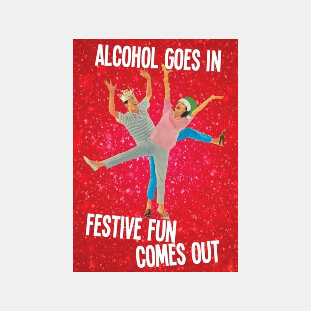 Kiss Me Kwik | Christmas Card Alcohol Goes In | Shut the Front Door