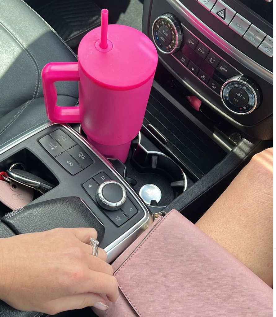 Qwest | Qwench Premium Insulated Tumbler 40oz w/straw - Raspberry | Shut the Front Door