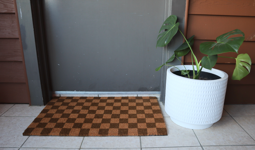 Garcia | Doormat - Coir Check | Shut the Front Door