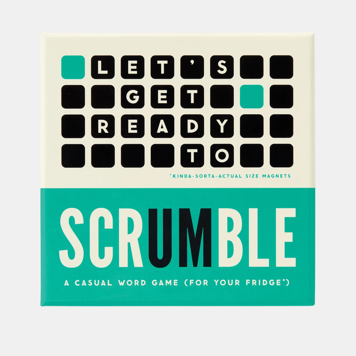 Brass Monkey | Scrumble Magnetic Fridge game | Shut the Front Door