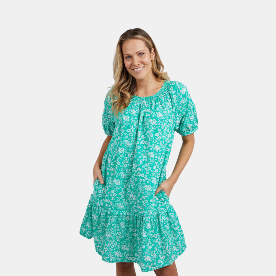 Foxwood | Bloom Dress - Green | Shut the Front Door