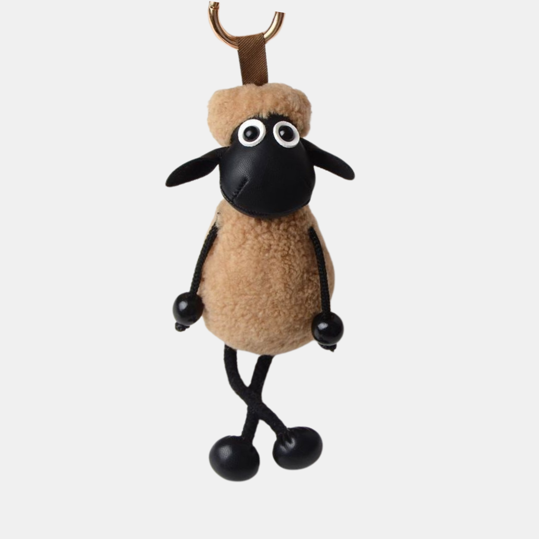 Antigone | Sheep Bag Charm - Beige | Shut the Front Door