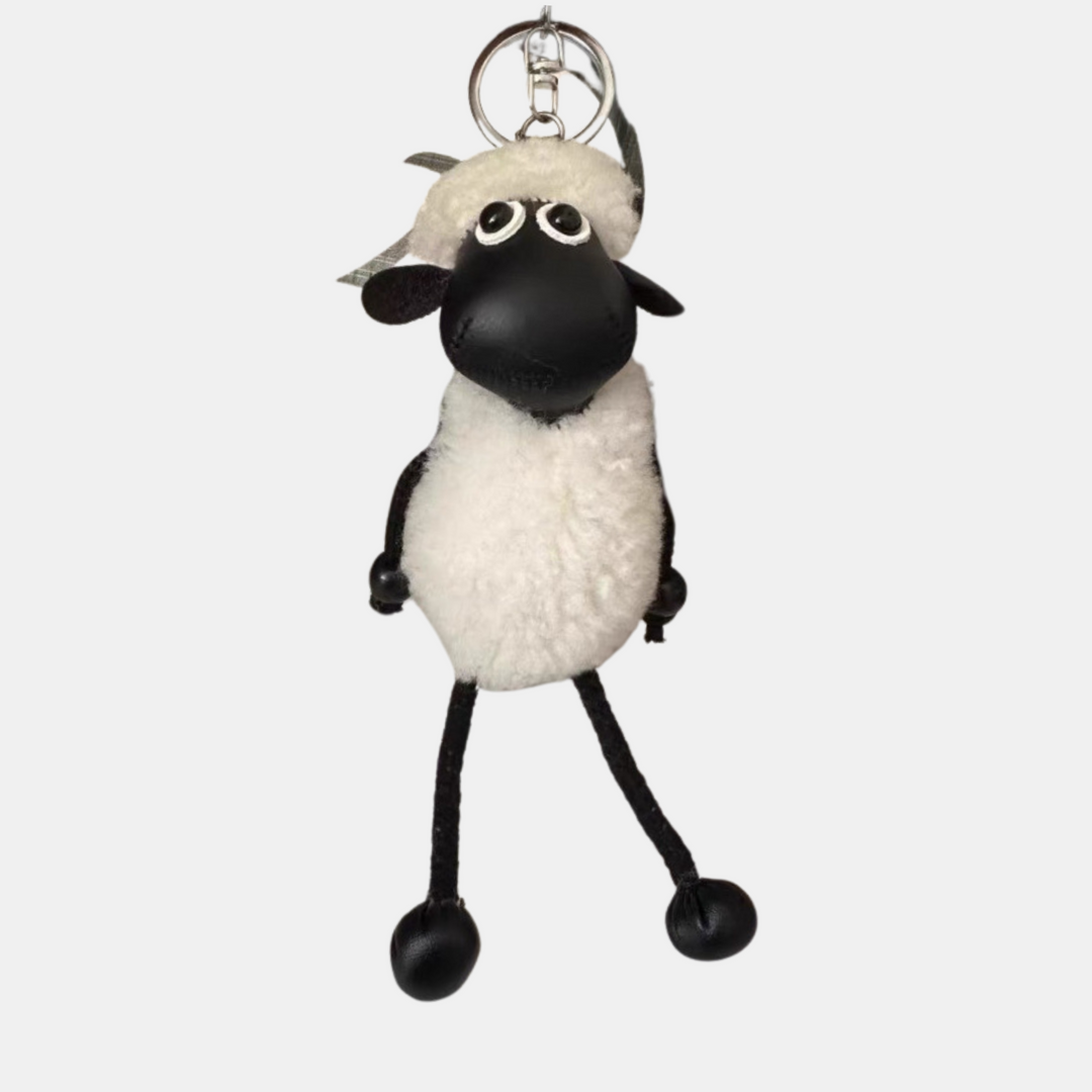 Antigone | Sheep Bag Charm - White | Shut the Front Door