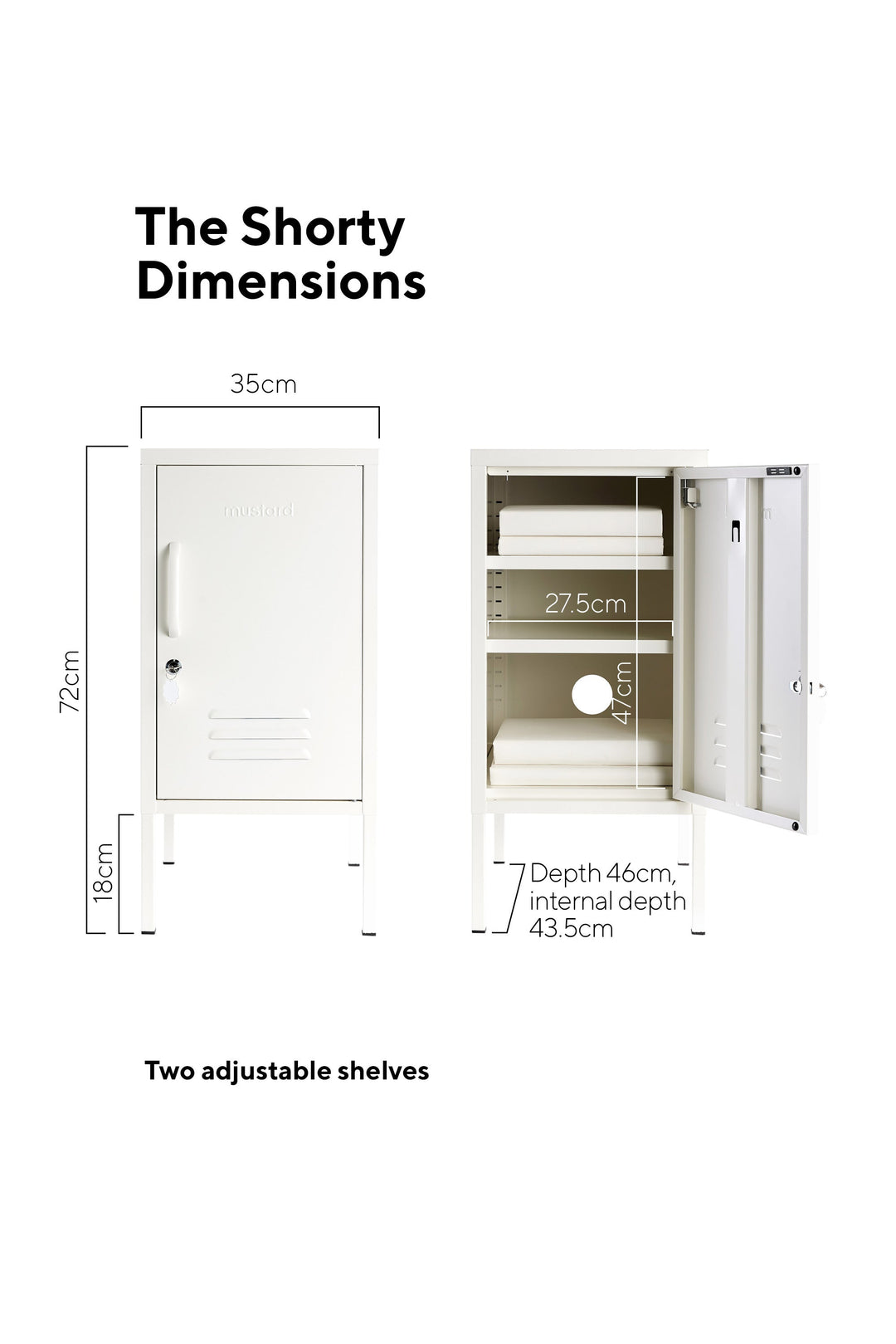 Mustard | Shorty Locker - Chalk | Shut the Front Door