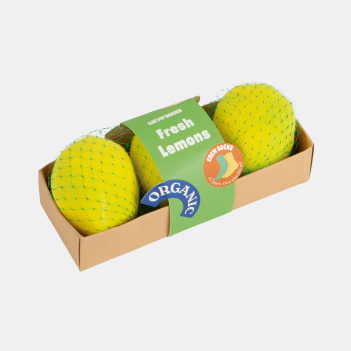 Eat My Socks | Socks Fresh Lemons - 2 pairs | Shut the Front Door
