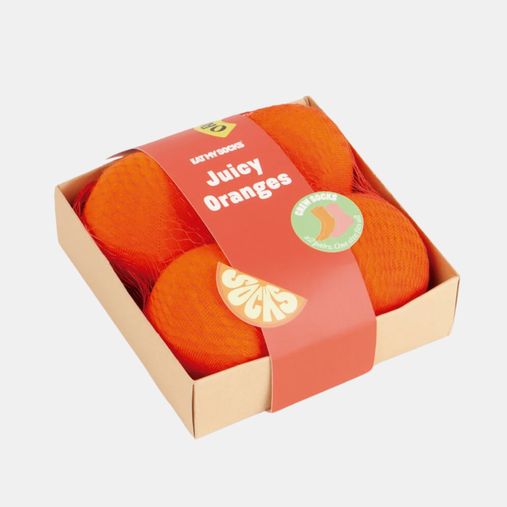 Eat My Socks | Socks Juicy Oranges - 2 Pairs | Shut the Front Door