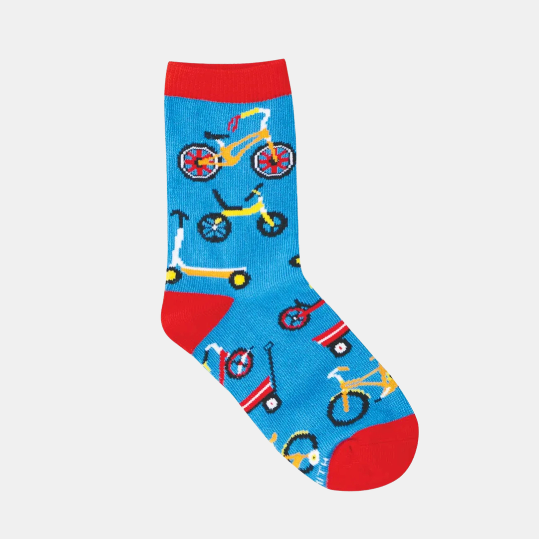 Socks Kids  Wheelie Fun 4-7yrs - Blue