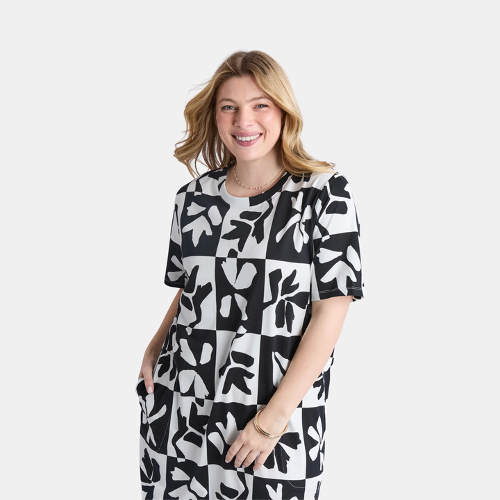 Splice Dress - Black