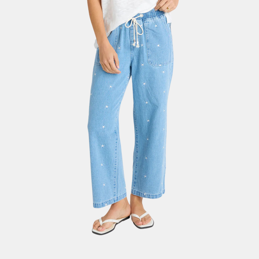 Betty Basics | Star Denim Jogger | Shut the Front Door