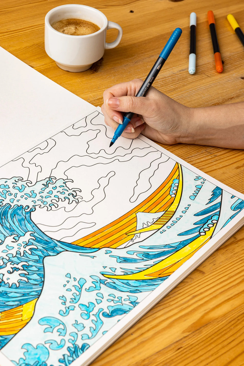 Today is Art Day | Colouring Book Hokusai | Shut the Front Door