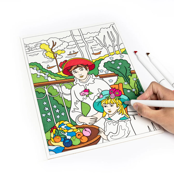Today is Art Day | Colouring Book Impressionism | Shut the Front Door