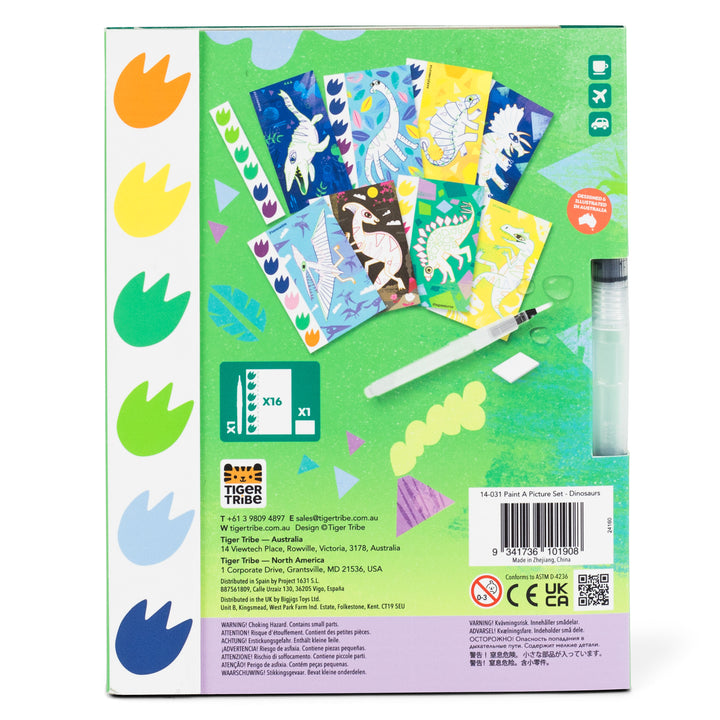 Tiger Tribe | Paint A Picture Set - Dinosaurs | Shut the Front Door