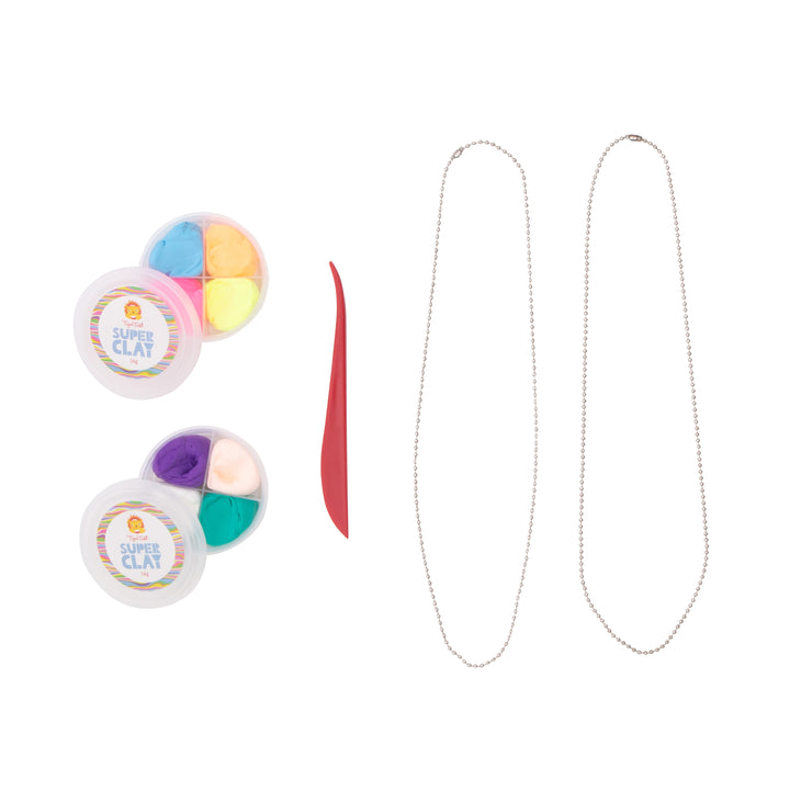 Tiger Tribe | Jewellery Design Kit - Super Clay Necklaces | Shut the Front Door