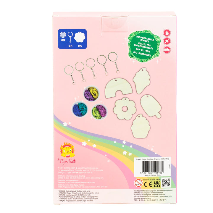 Tiger Tribe | Glitter Goo - Bag Charms | Shut the Front Door