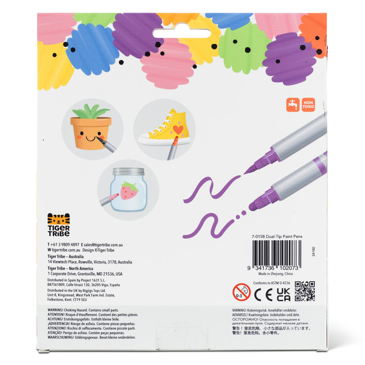 Tiger Tribe | Paint Pens - Dual Tip | Shut the Front Door