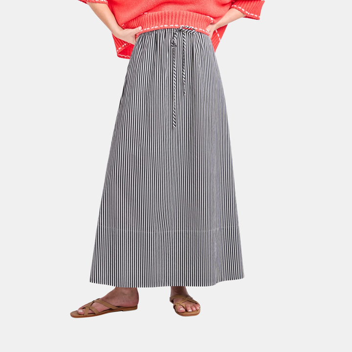 The Willow Skirt - Black Stripe