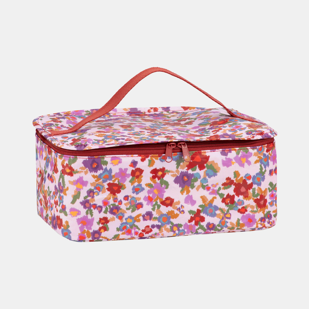 Toiletry Stash Bag - Retro Bloom