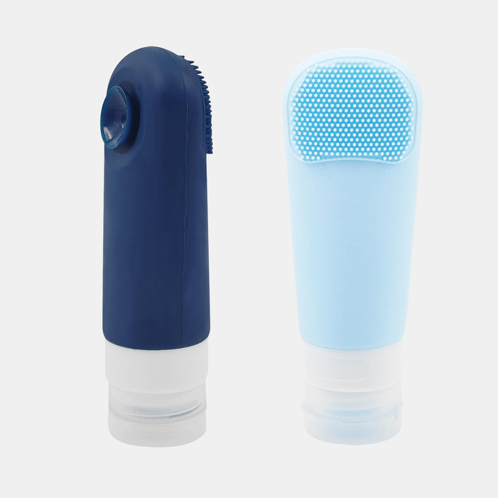 IS Gifts | Travel Bottle Set of 4 - Blues | Shut the Front Door