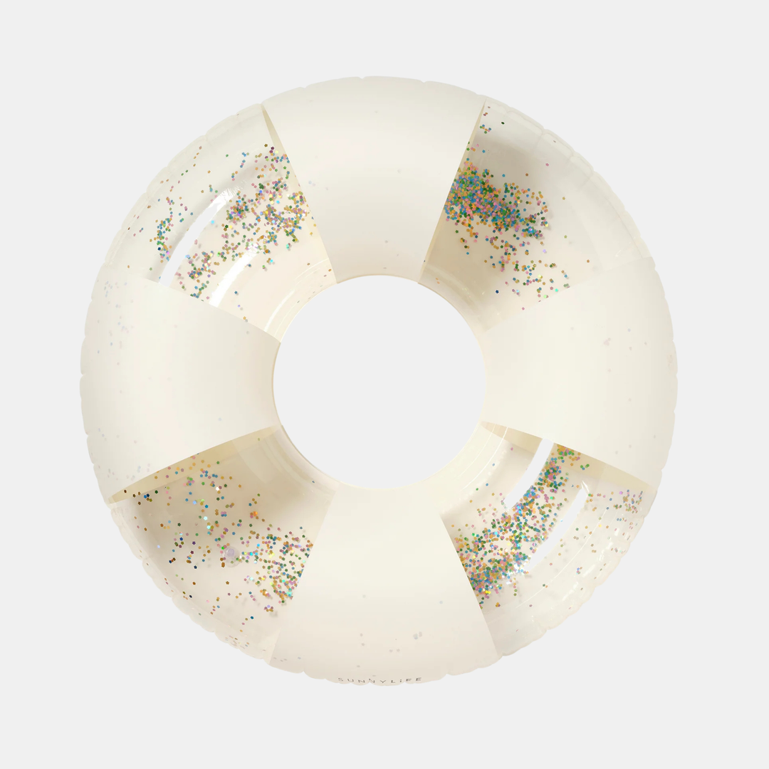 Sunnylife | Tube Pool Ring - Cotton Candy Stripe | Shut the Front Door