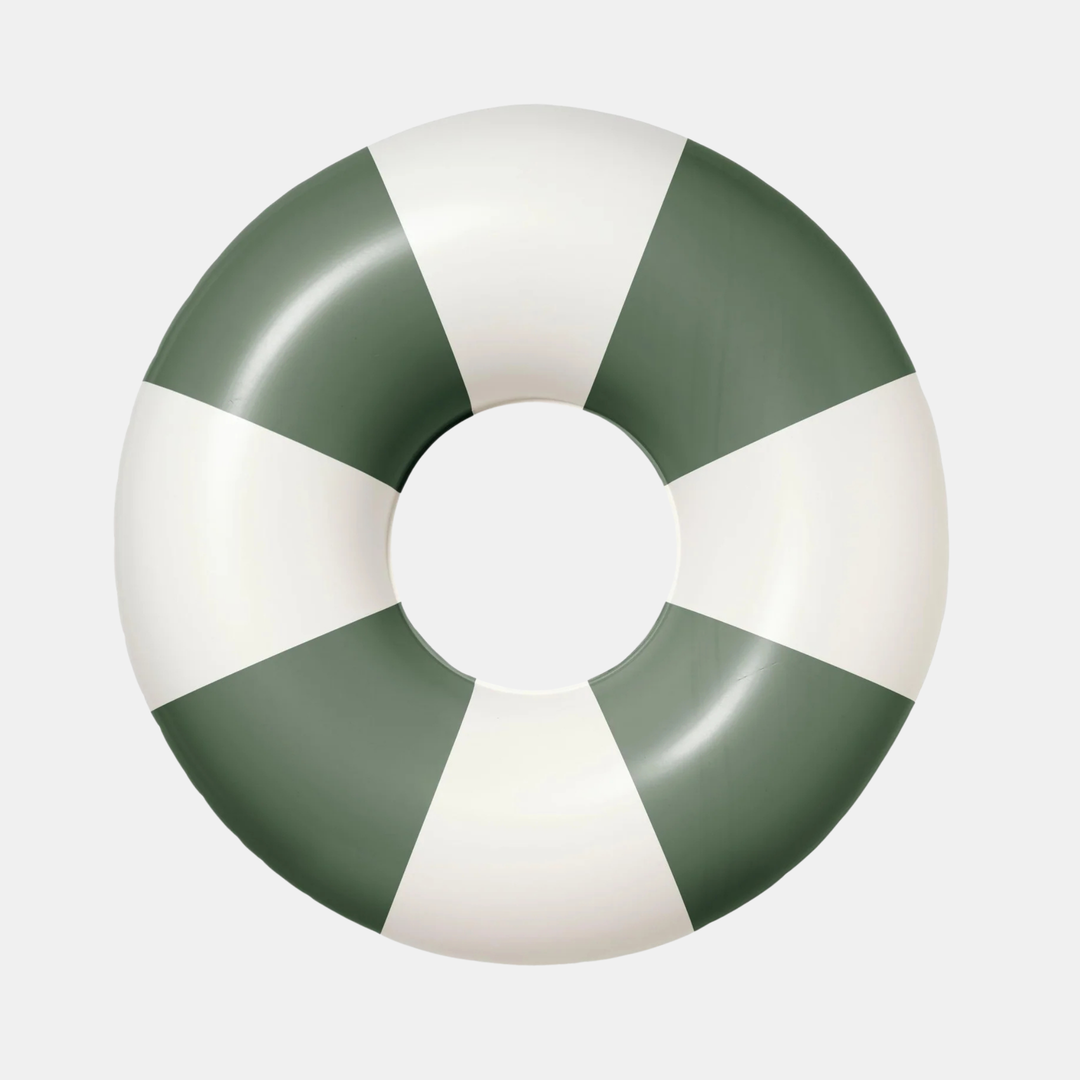 Sunnylife | Tube Pool Ring - Olive Stripe | Shut the Front Door