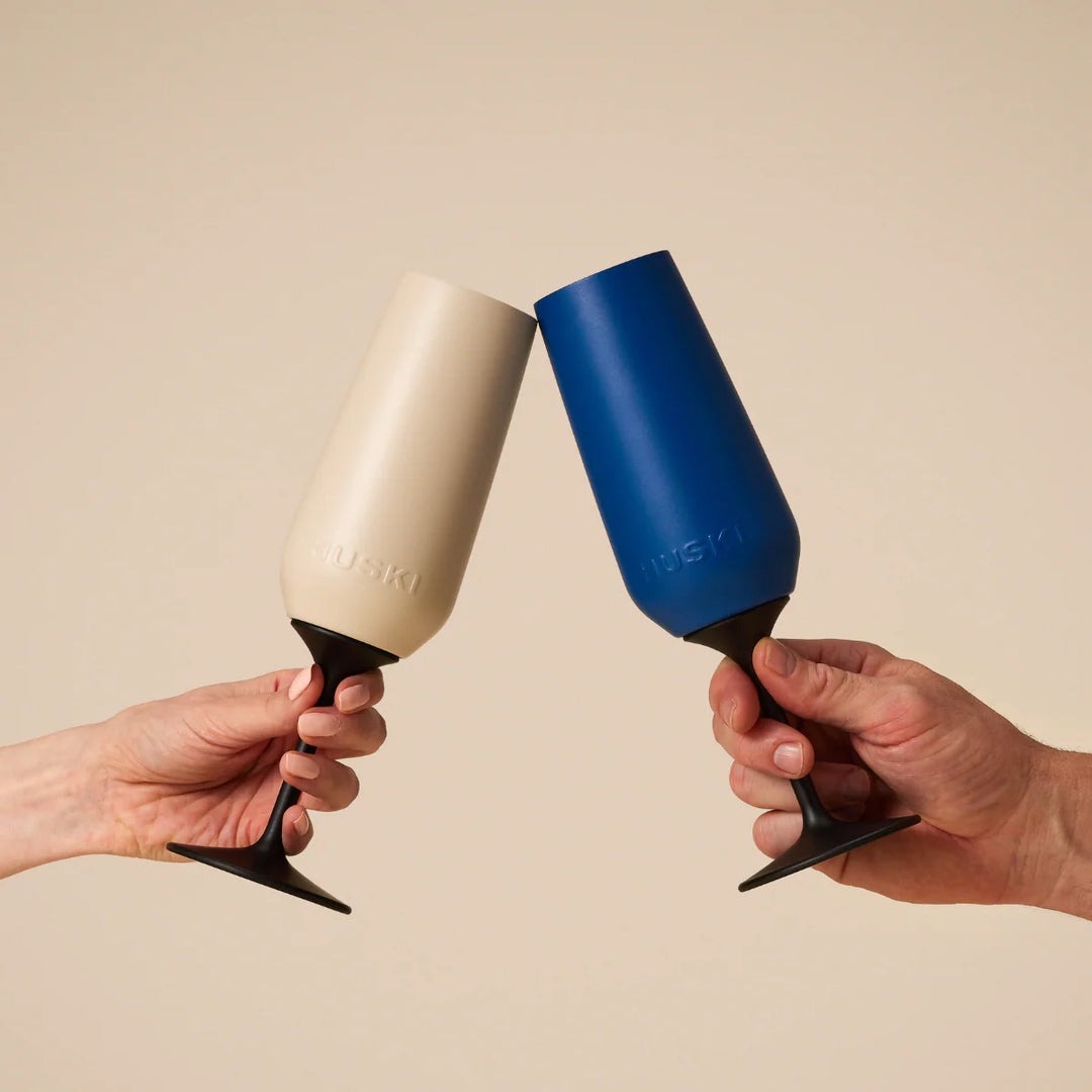 Huski Champagne Flute - Sand Beige