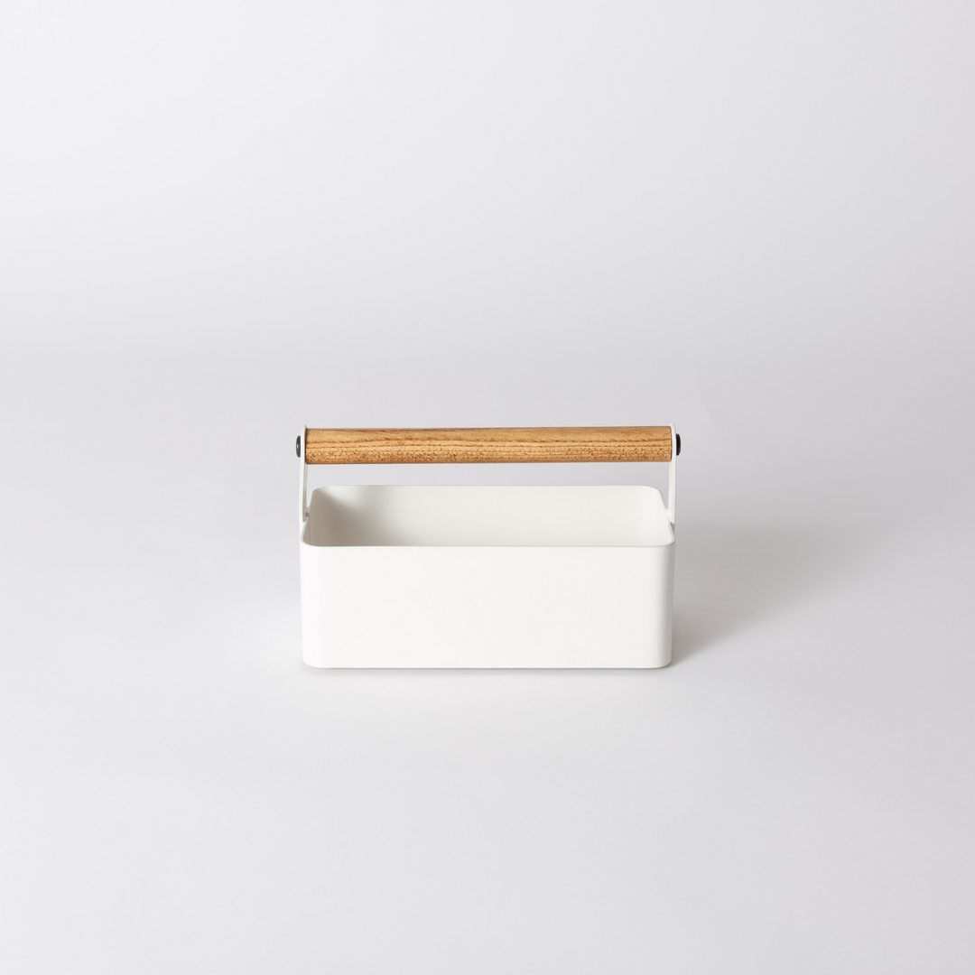 Garcia | Fuji Small Storage Box - White | Shut the Front Door