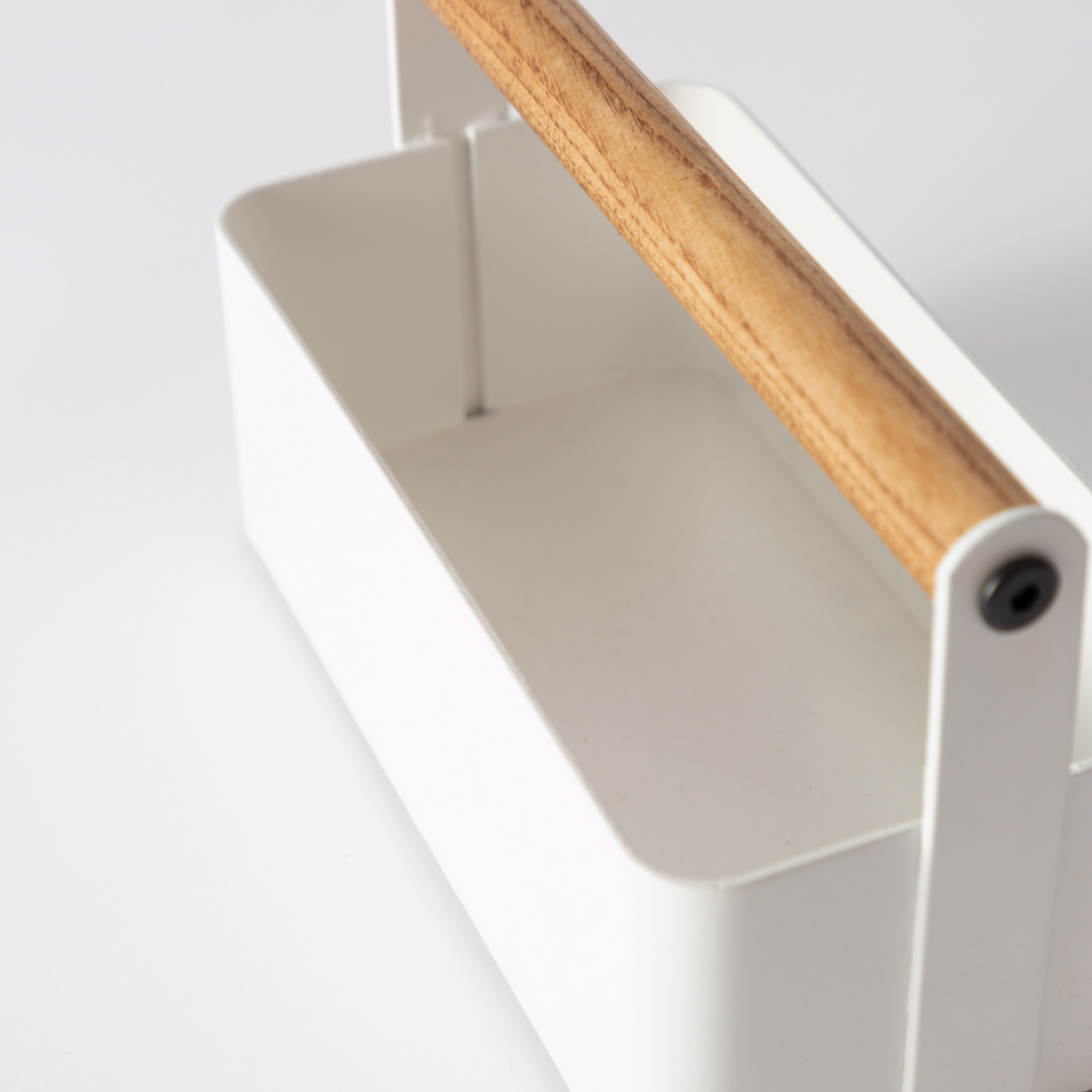 Garcia | Fuji Small Storage Box - White | Shut the Front Door