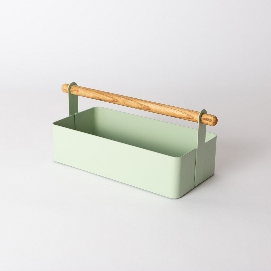 Garcia | Fuji Large Storage Box - Sage | Shut the Front Door