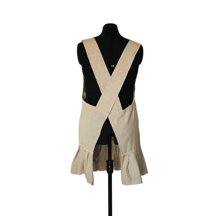 Raine & Humble | Lemon Marmalade Pinafore Apron - Golden Yellow | Shut the Front Door