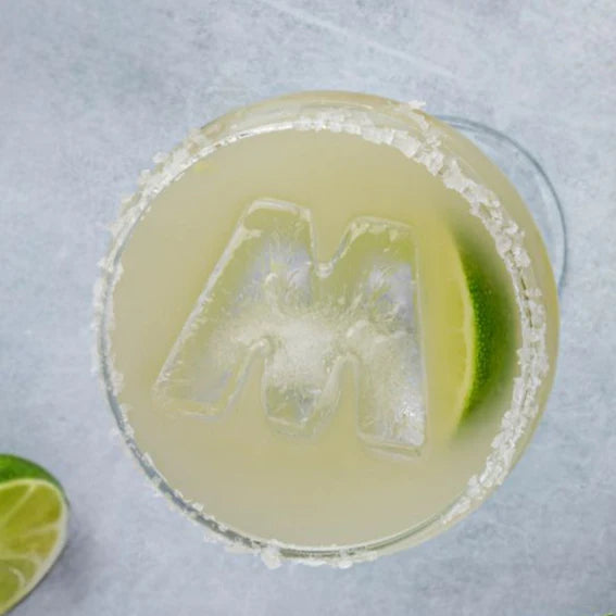 Drinks Plinks | Ice Cube Tray - M for Margarita Lovers | Shut the Front Door
