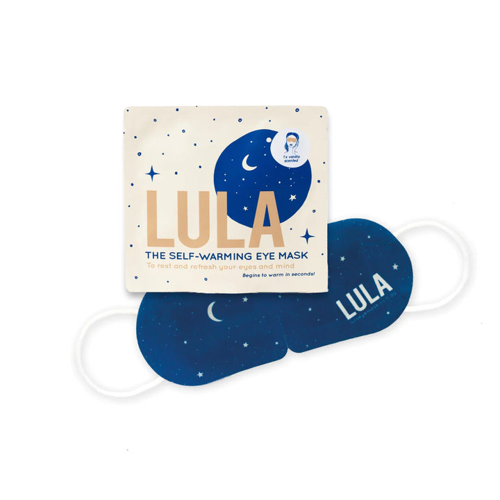 Lula | Lula Self-Warming Eye Mask - Vanilla - Box of 5 | Shut the Front Door
