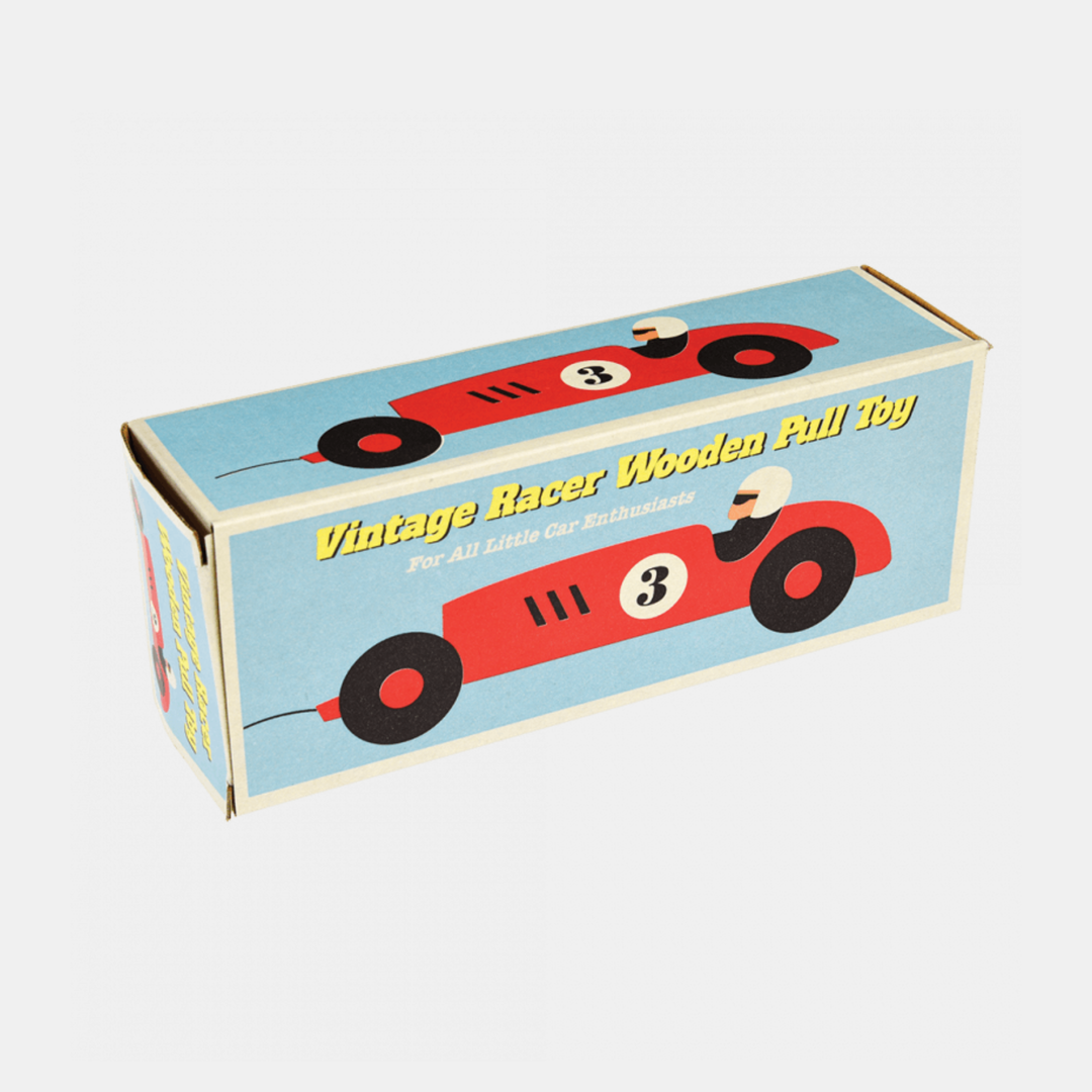 Rex London | Vintage Racer Pull Toy | Shut the Front Door