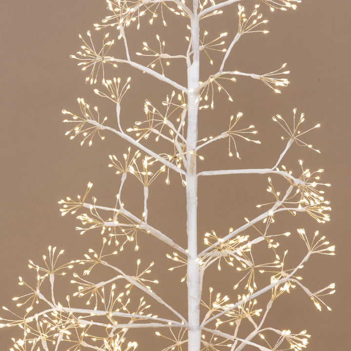 Stellar Haus | Frankfurt Starburst LED Tree - Medium 150cm White | Shut the Front Door
